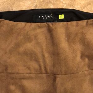 LYSSE SUEDE LIKE LEGGINGS